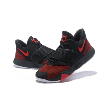 Nike KD Trey 5 VI Black University Red-White AA7067-006 Shoes